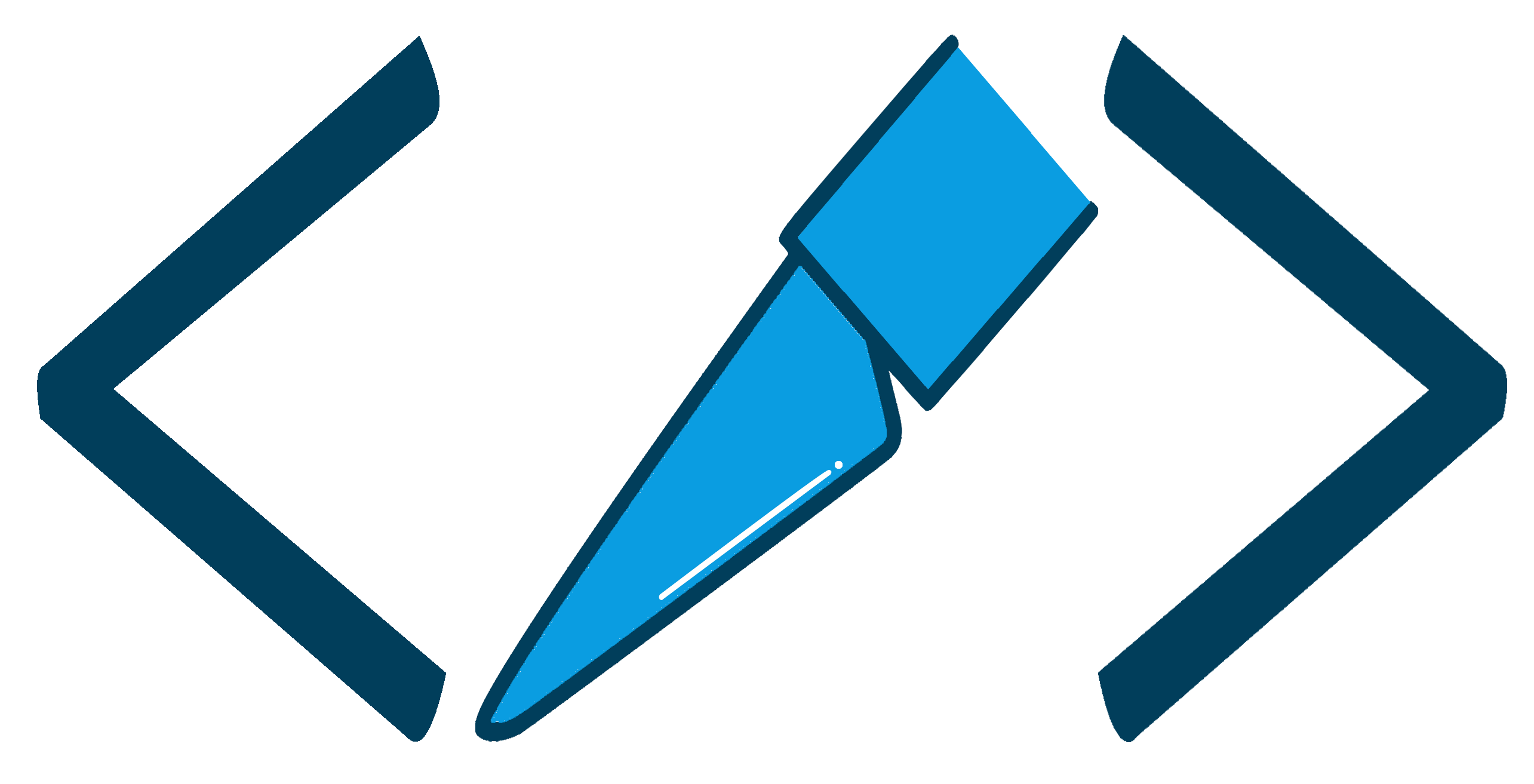 Blue Knife Logo